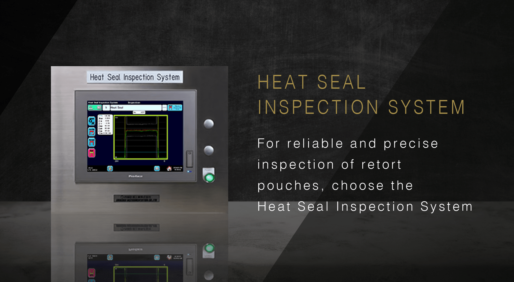 Shikoku Electric Power Group Shikoku Instrumentation CO.,LTD. Heat Seal Inspection System